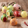 KEMAXI Ceramics Fruit Shaped Sugar Bowl Salt Pot Pepper Storage