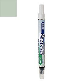 ColorRite Pen for Dodge Stratus Automotive Touch-up Paint - Sterling Blue Satin Glow Pri Metallic Clearcoat B2/YB2/PB2 - Color+Clearcoat Package