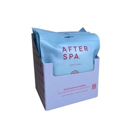 Afterspa Estropajo Redondo Doble Textura Baño Ducha Paquete