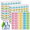 20 Pack Ice Cube Trays Silicone Ice Trays for Freezer