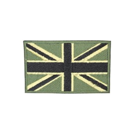 UK Army Flag Patch Embroidered Applique UK Country Flag Patch Iron On Patch Sew On Patch Emblem