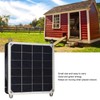 Solar Panel Powered Fan Kit 20W Monocrystalline Solar Panel Exhaust