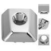 Chrome Door Handle Lock Bezel 80647‑ZC00A Left Side Exteroir Keyhole
