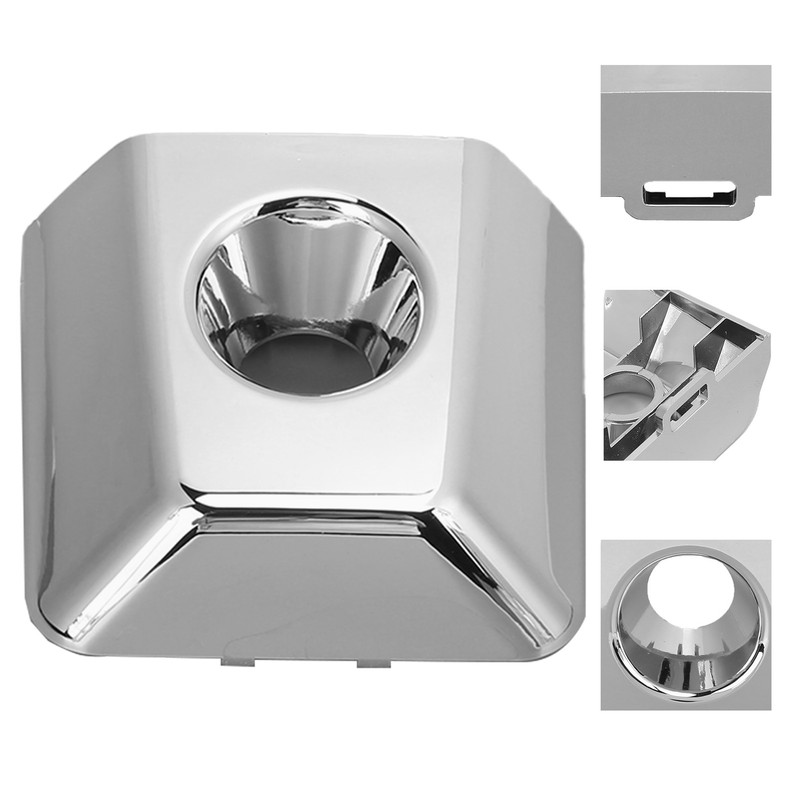 Chrome Door Handle Lock Bezel 80647‑ZC00A Left Side Exteroir Keyhole