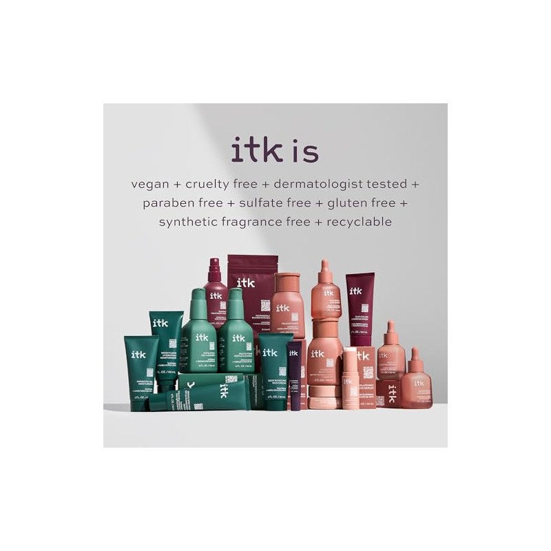 Suero vitamínico iluminador de ITK para mujer - 1 oz