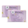 Grab Green Baby Laundry Dryer Sheets, 160 Sheets, Dreamy Rosewood