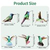 12 Pcs Fly Screen Magnets for Bird Impact Protection, Fly
