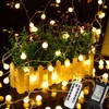 Fairy Christmas String Lights Plug in, 33FT 100LED Globe Ball