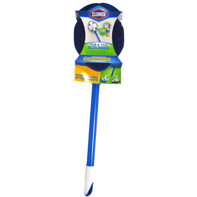 Clorox 28 Inch Extendable Tub and Tile Scrubber 620087