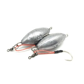 WakyaJig Oomo Hook No. 15 2.0 oz (56.25 g), Pack of 2