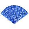 TamperSeals Group - 100 Pcs Blue 25x60mm Non-Transition Barcode Tamper