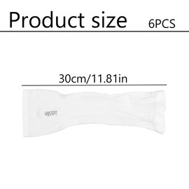 Bojueshaw 3Pairs UV Protection Arm Sleeves,Cooling Compression Sleeves Unisex, Sun Protection for Cycling,Running,Golf,Outdoor Sports