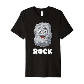 Rock Cartoon Character Fun Kids Costume Premium T-Shirt