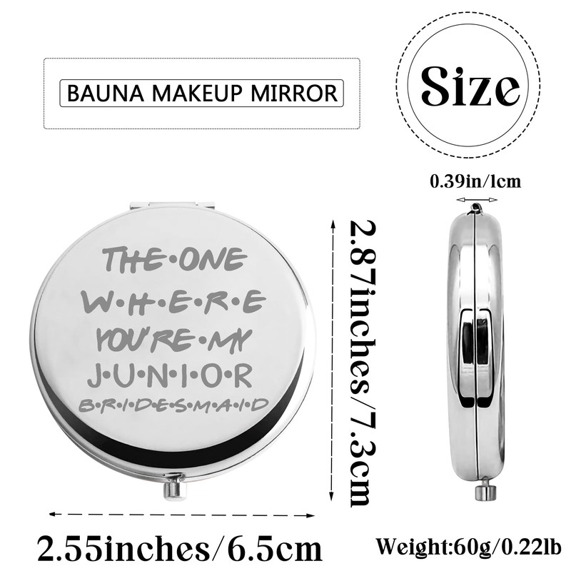 BAUNA Junior Bridesmaid Gift Bridesmaid Proposal Gift The One Where