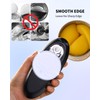 CIRCLE JOY Electric Rechargeable Can Opener, One Touch Side-Cutting Automatic