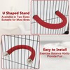 Rypet U Shape Parrot Perch Stand Toy for Paw Grinding