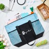 Bulyoou 3 Pcs Christmas Vet Tech Gifts Tote Bag with