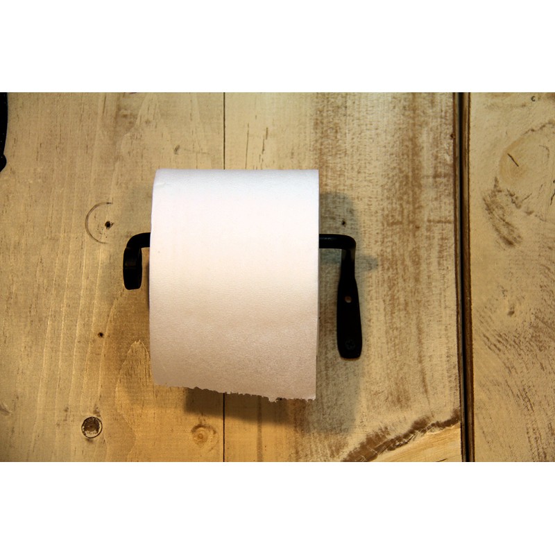 Hand Crafted & American Made! Wrought Iron Toilet Tissue Bar