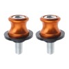 EMSea 2pcs Motorbike Aluminum Swing Arm Spools Compatible with KTM
