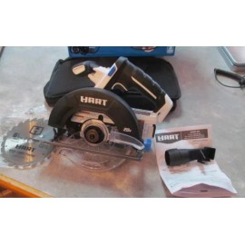 HART HPCS01 20-VOLT 20V CORDLESS 6.5" CIRCULAR SAW (TOOL ONLY) - with FREE BAG!