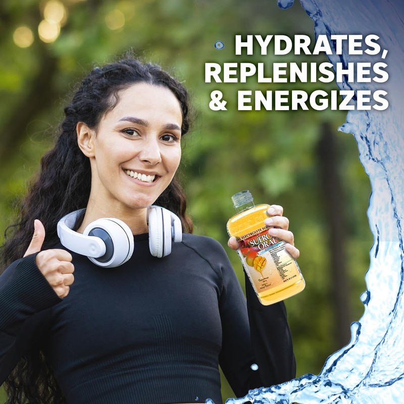 Suero Oral Electrolyte Solution - Electrolytes Drink, Hydration Booster &