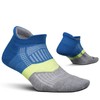 Feetures Elite Max Cushion No-Show Tab Unisex Running Socks, Summer