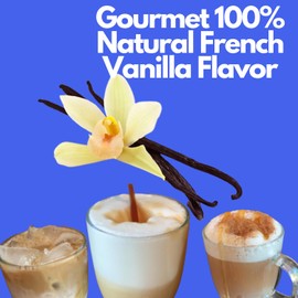 Whole Bean Coffee | French Vanilla Macadamia Nut Medium Roast | Low Acid | Mold Free | Bulk | Gourmet Flavored | Highest Rated Arabica | 5lb Bag