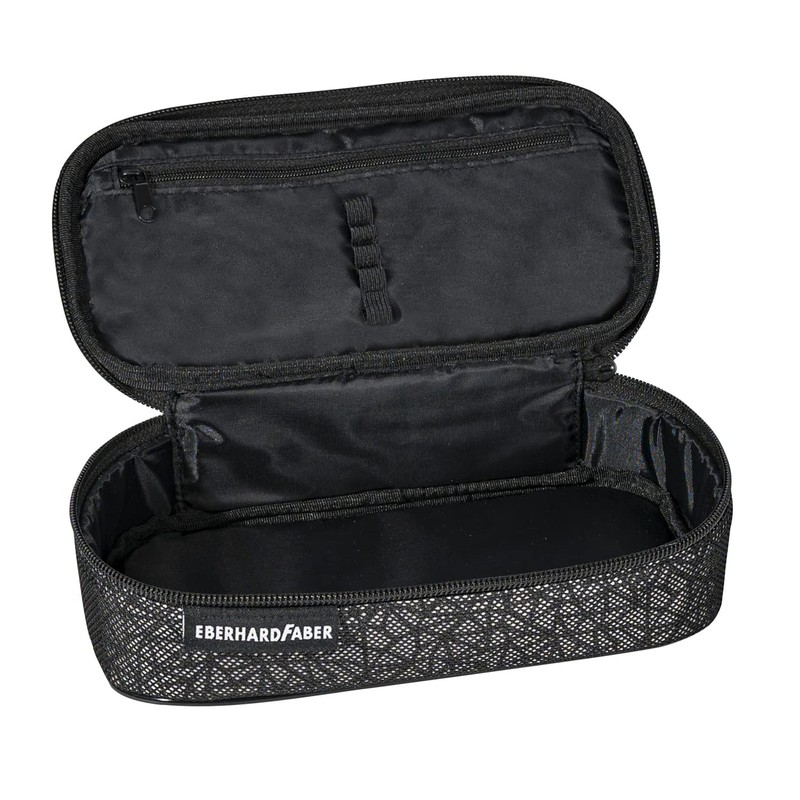 Eberhard Faber 577432 Jumbo X-Style Pencil Case, Black, Pencil Case