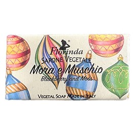 Florinda Fragrance Soap, 3.3 oz (95 g), Blackberry & Musk