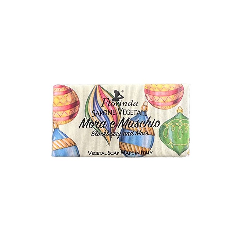 Florinda Fragrance Soap, 3.3 oz (95 g), Blackberry & Musk