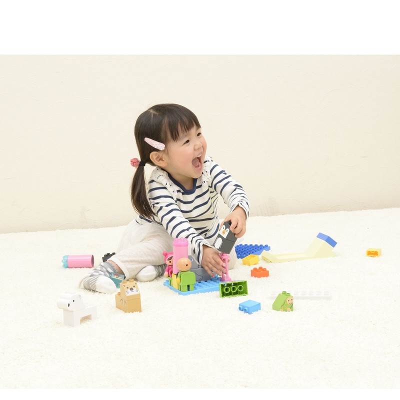 Block Lab Anpanman Sparkling Ice Aquarium Block Set (World Block