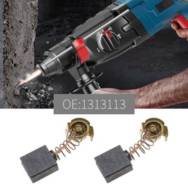 eMagTech 2 Pcs Motor Carbon Brushes 1313113 Compatible with Delta 22-540 22-560 22-580 34-080 Compatible with Porter Cable 1400 Type for Power Tools