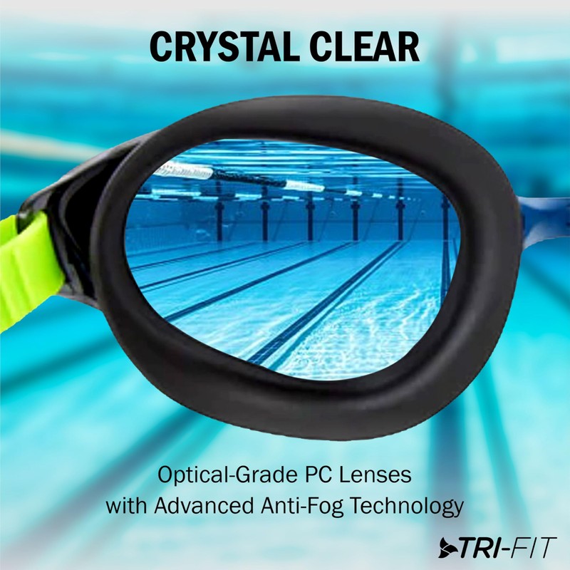 Award-Winning Swimming Goggles | Advanced Anti Fog Treated Lenses |