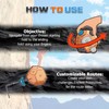 Kenmohuo Handcrafted Boulder Block - Build Strength and Precision, 3D