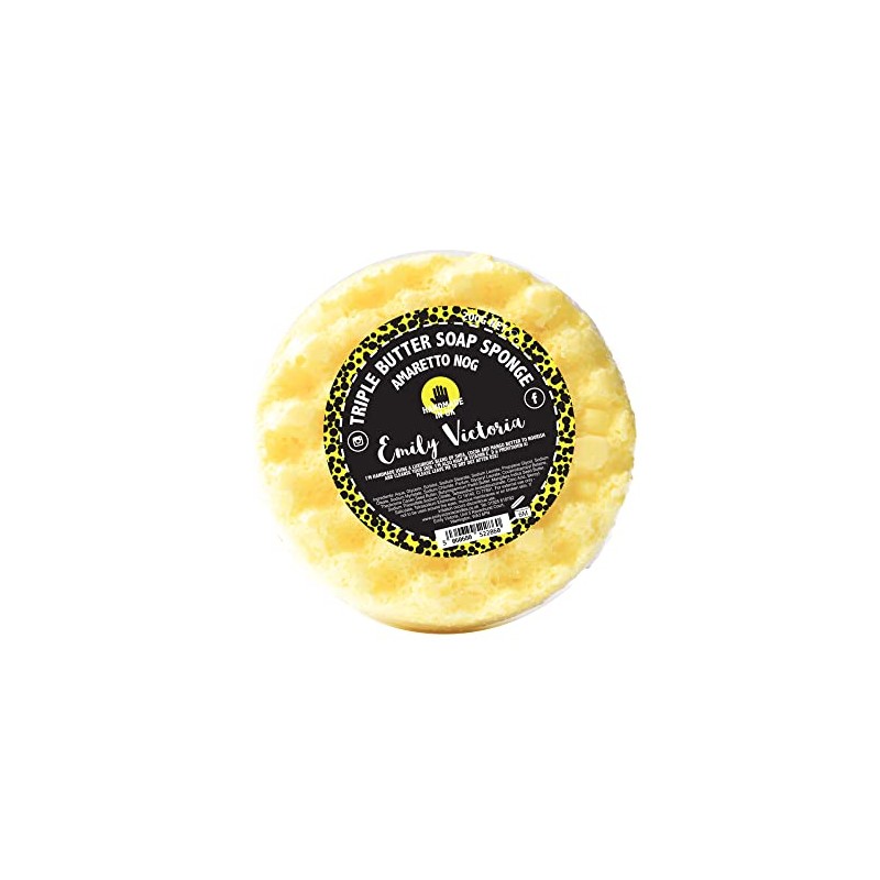 Emily Victoria Triple Butter Soap Sponge - Amaretto Nog Sweet