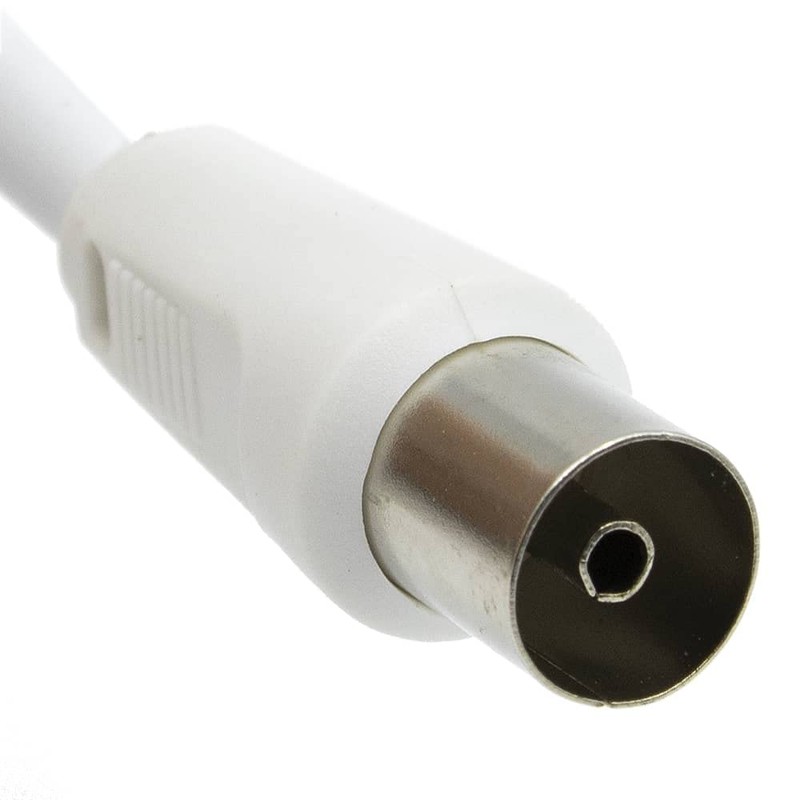 CABLEPELADO 1.5m Coaxial Cable for TV Compatible with Receiver, TV,