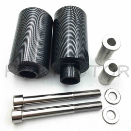 HTTMT MT219-039-CN No Cut Frame Slider Crash Protector Compatible with 2007 2008 Suzuki Gsxr 1000 Gsx-R Carbon