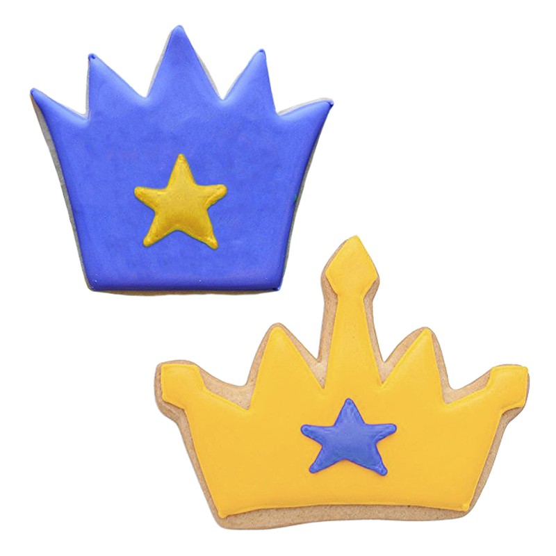 CORTADOR DE GALLETAS MOLDE DE CORONAS: Deleite a su princesa,