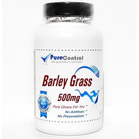 Barley Grass 500mg // 200 Capsules // Pure // by PureControl Supplements