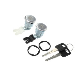 INFINAUTO 1 Set Left Right Side Door Lock Cylinder Set Kit with 2 Keys for Ford E-150 E-250 E-350 LH RH Door Latch Cylinder with Keys XL2Z-7821990-AC Stylish Design