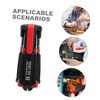 Vaguelly 2Pcs LED Precision Screwdriver Set Multifunctional Mini Tool with