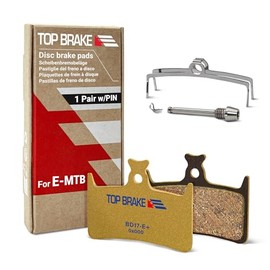 Pastillas de freno para bicicleta eléctricas de disco de freno superior compatibles con Hope Tech E4/RX4-SH/RX4+/M4/Stealth Race Evo E4 | E-Bikes, E-MTB, estacionamiento de bicicletas | Compuesto de