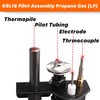 Jolipoir 69L18 Pilot Assembly for Propane Gas(LP) Fireplace,SIT Pilot Replacement