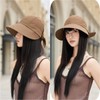 Qzkouma DJIE-70 Women's Hat, UV Protection, Bucket Hat, Sun Visor,