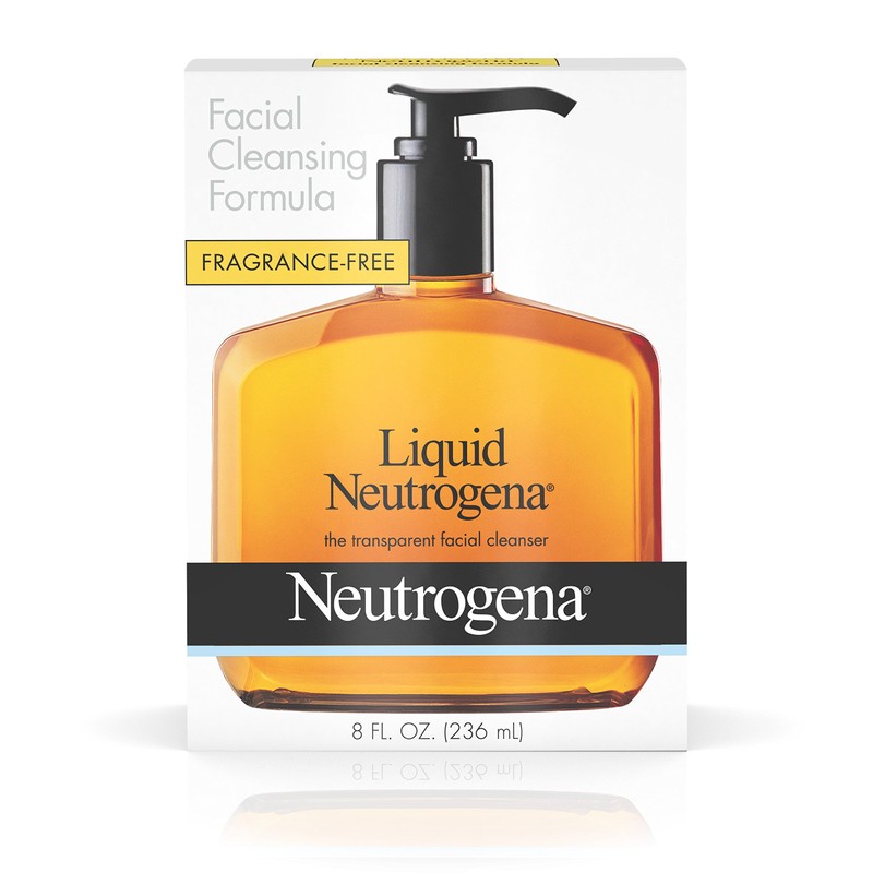 Neutrogena, Liquid Neutrogena, Facial Cleansing Formula, Fragrance Free, 8 fl