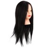 55cm Hair Mannequin Head Hair Stying Training Large Ears Mixed