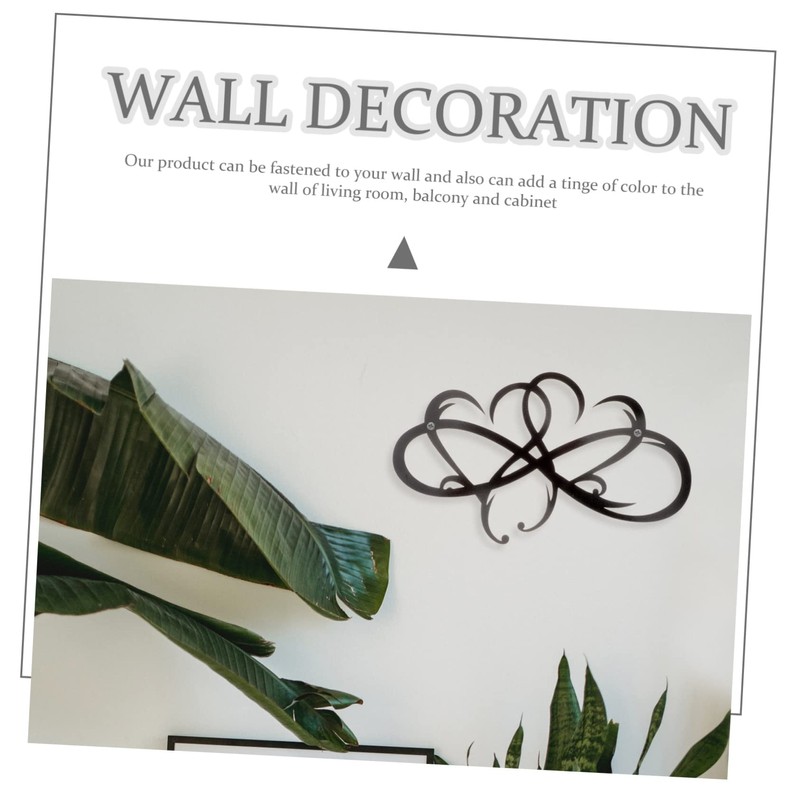 Levemolo Garden Decor Metal Heart Wall Art Decorations for Home
