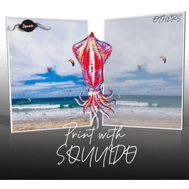 Squuido 5 Rolls S0929120 Removable Labels Compatible with Dymo LabelWriter 4XL 450 400 330 320 310 Duo/Turbo/Twin Turbo Seiko SLP 450 430 420 410 400 200 100 | 25mm x 25mm | 750 Labels per Roll