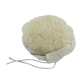IVY Classic 39133 7-Inch Wool Polishing Bonnet, 1/Card