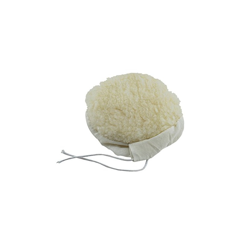 IVY Classic 39133 7-Inch Wool Polishing Bonnet, 1/Card